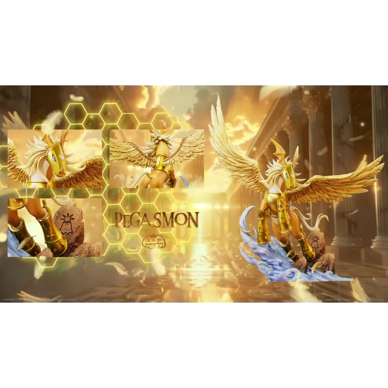 Digimon Pegasmon Pokemon Studio