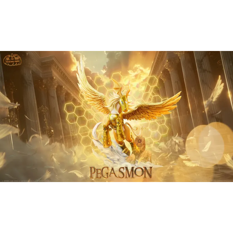 Digimon Pegasmon Pokemon Studio