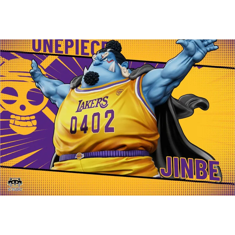 One Piece Purple Gold Dream Team 07 Jinbe WCF YZ Studio