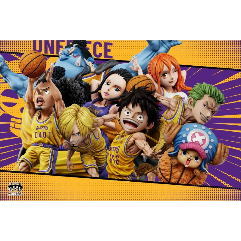 One Piece Purple Gold Dream Team 07 Jinbe WCF YZ Studio