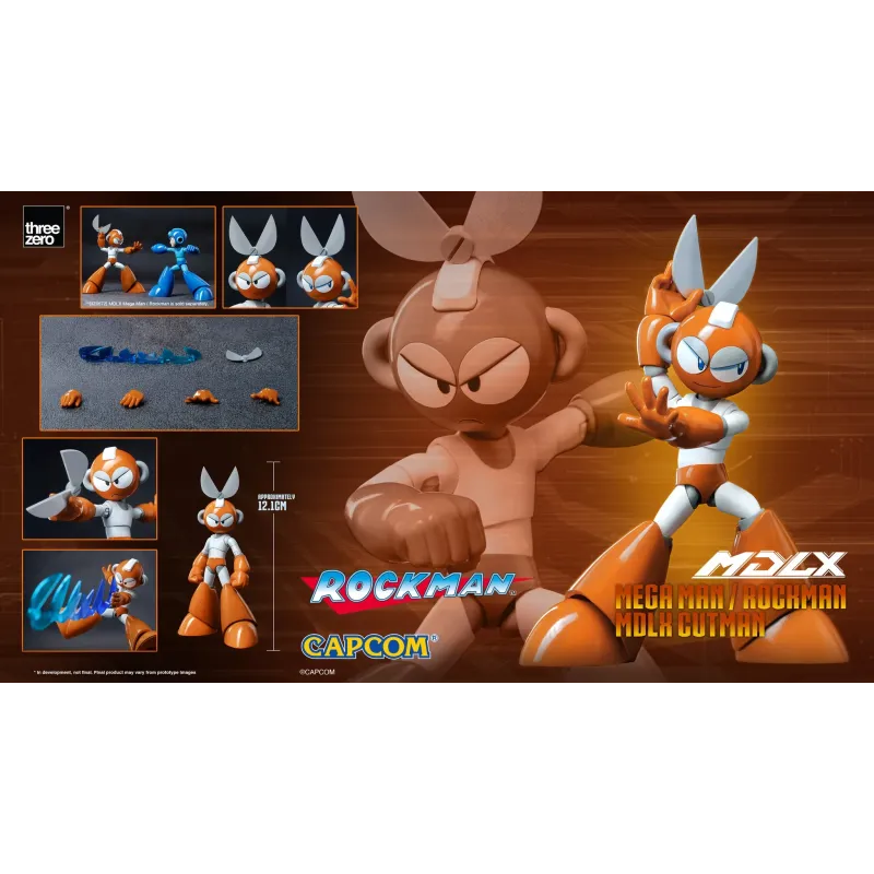 Mega Man Cutman Threezero