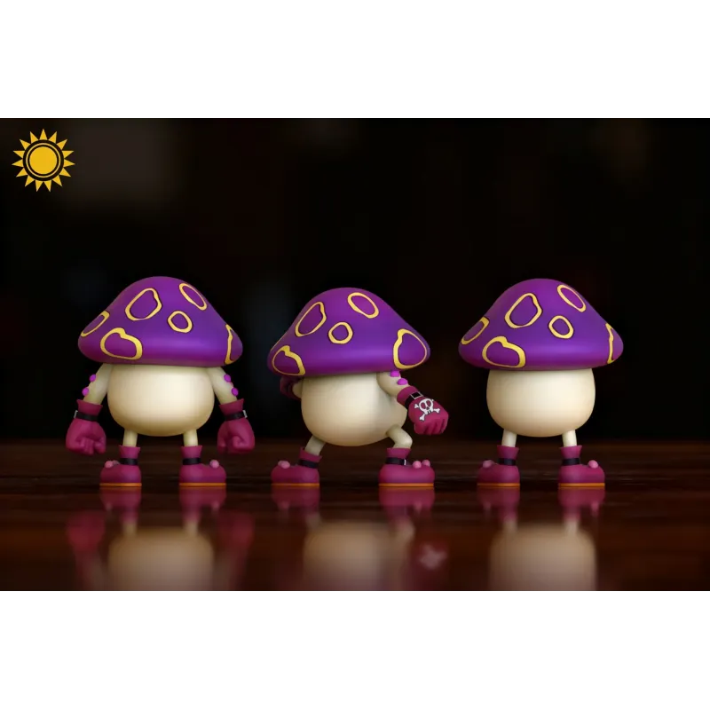 Digimon Mushroomon Trio Sun Toys Studio