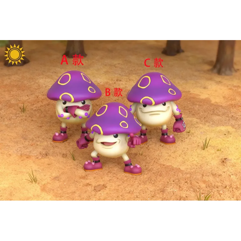 Digimon Mushroomon Trio Sun Toys Studio