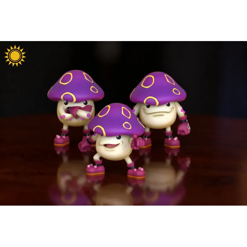 Digimon Mushroomon Trio Sun Toys Studio