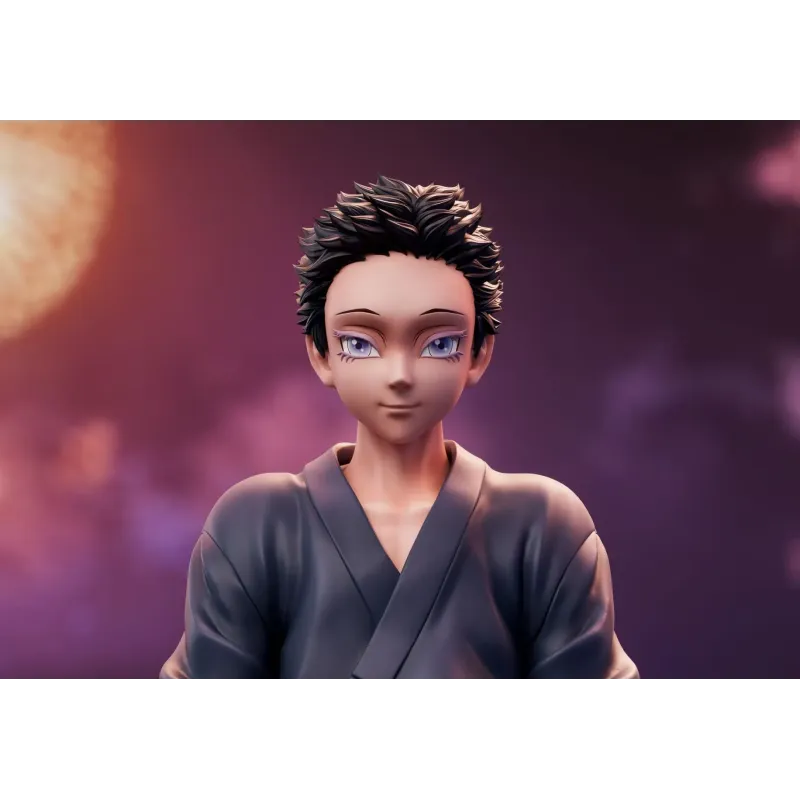 Kimetsu no Yaiba Akaza x Koyuki Wawa Studio