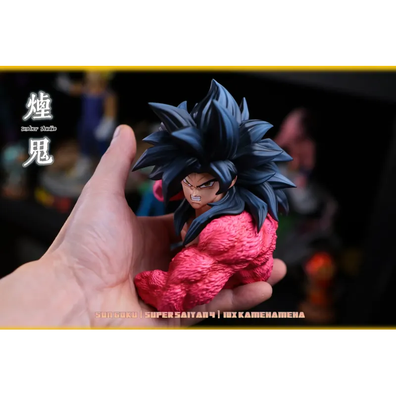 Dragon Ball GT Goku SSJ4 Kamehamehax10 Smoker Studio