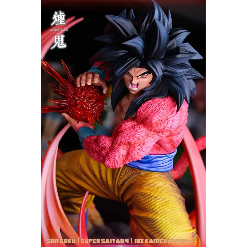 Dragon Ball GT Goku SSJ4 Kamehamehax10 Smoker Studio