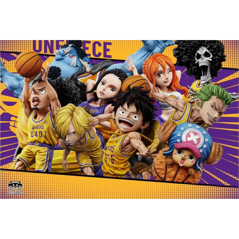 One Piece Purple Gold Dream Team 09 Brook WCF YZ Studio