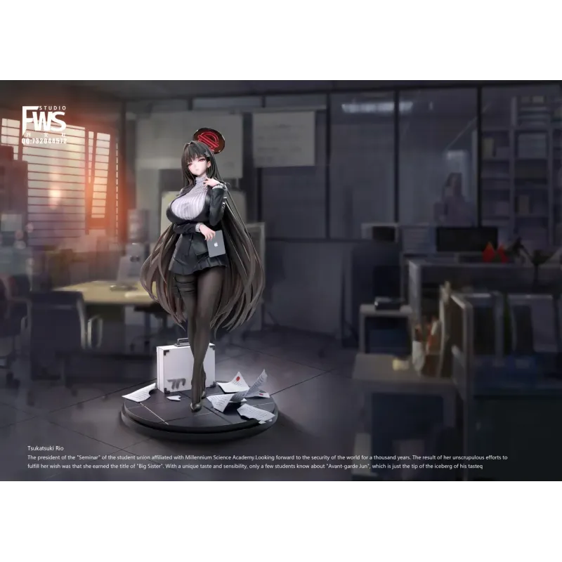 Blue Archive Secretary Tsukatsuki Rio FWS Studio