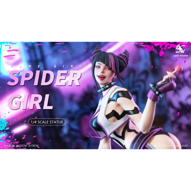 Street Fighter Spider Girl Han Juri LOST Studio