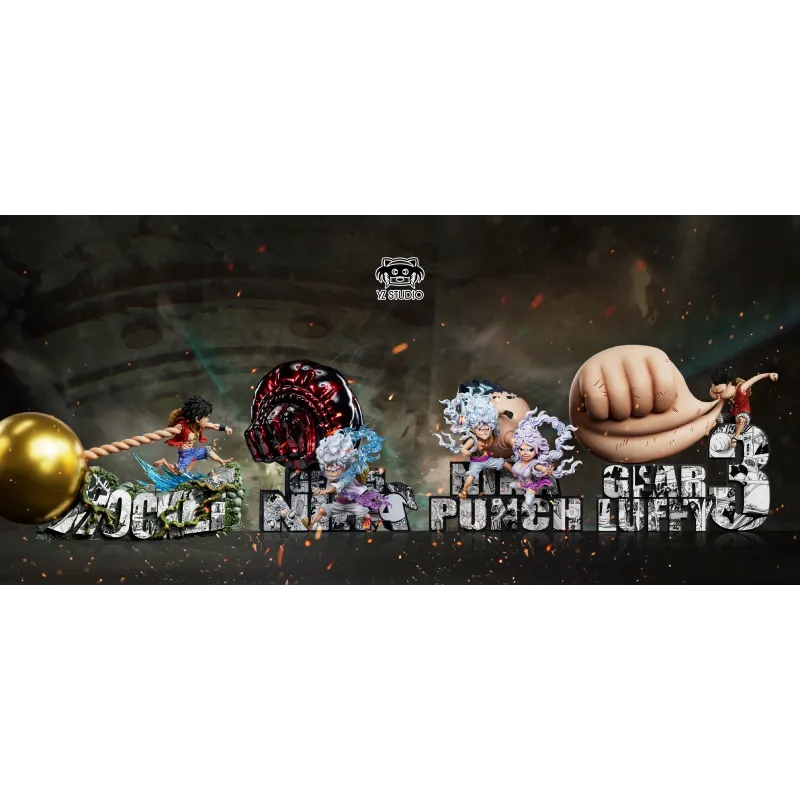 One Piece Egghead Nika Luffy x Nika Jewelry Bonney WCF YZ Studio
