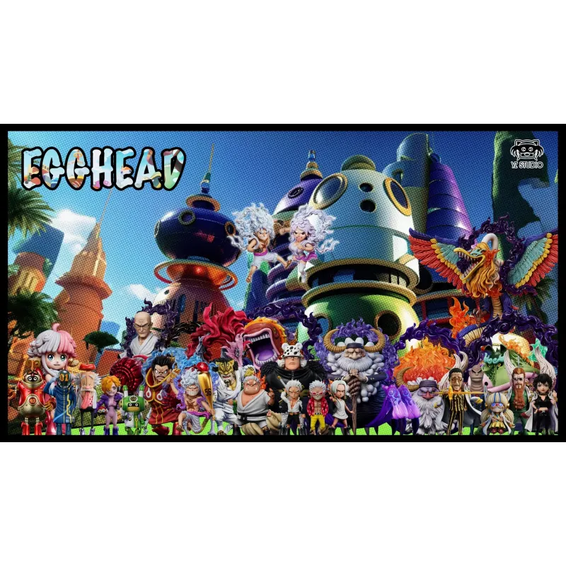 One Piece Egghead Nika Luffy x Nika Jewelry Bonney WCF YZ Studio