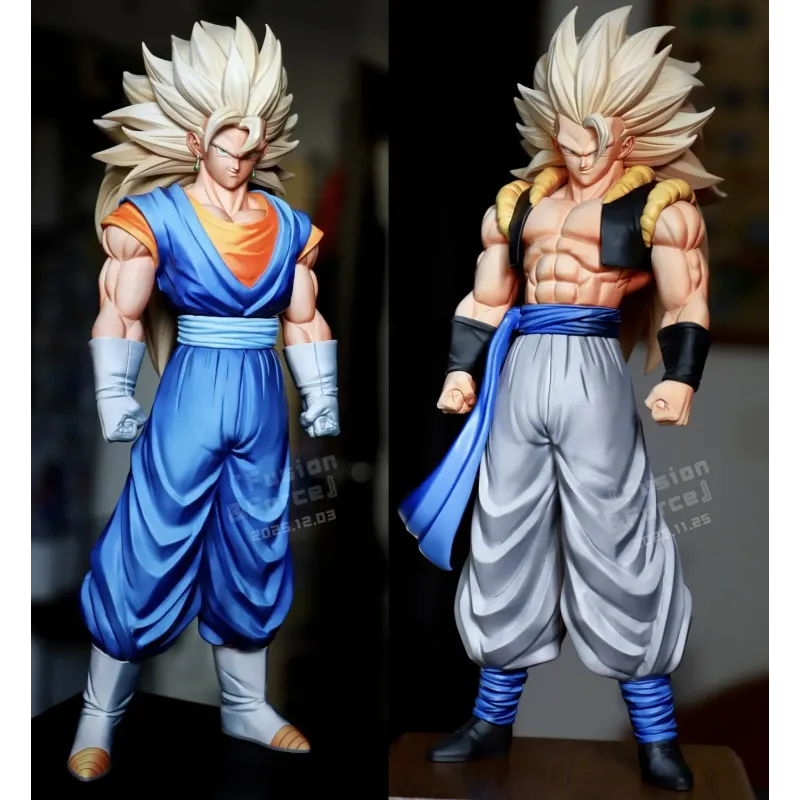 Dragon Ball Heroes Vegetto SSJ3 & Gogeta SSJ3 Fusion Force Studio