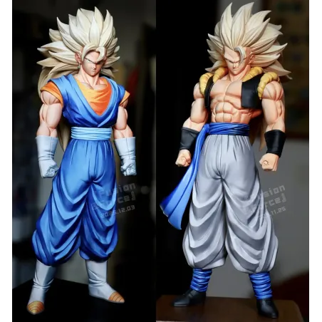 Dragon Ball Heroes Vegetto SSJ3 & Gogeta SSJ3 Fusion Force Studio
