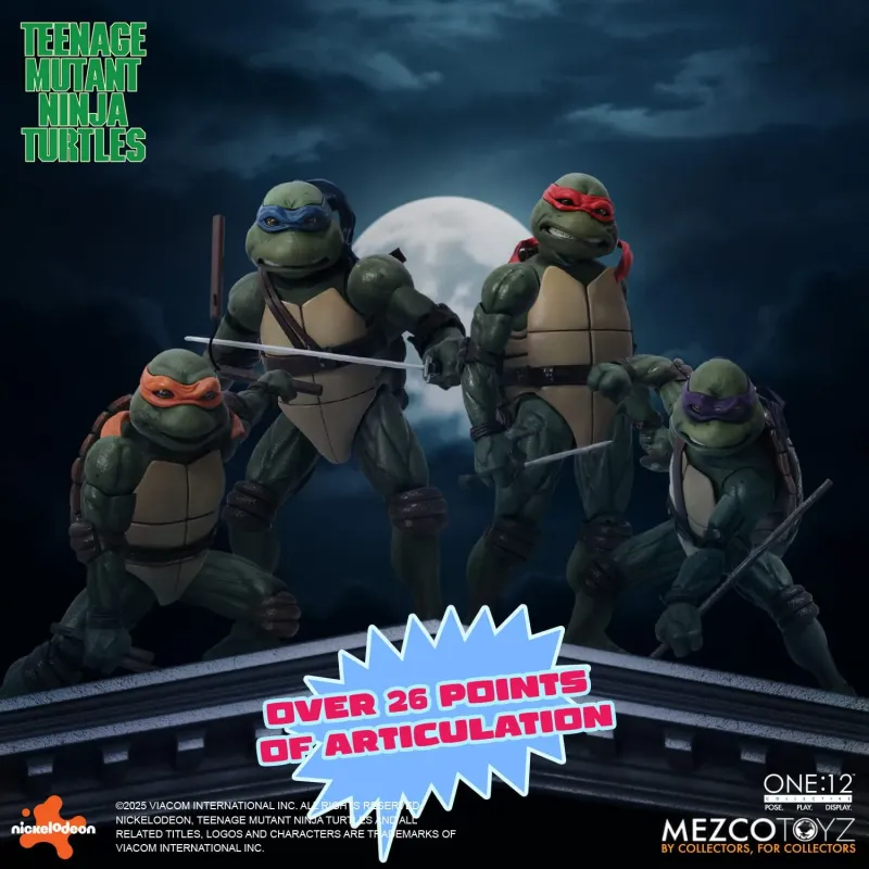 Teenage Mutant Ninja Turtles (1990) Mezco Toyz
