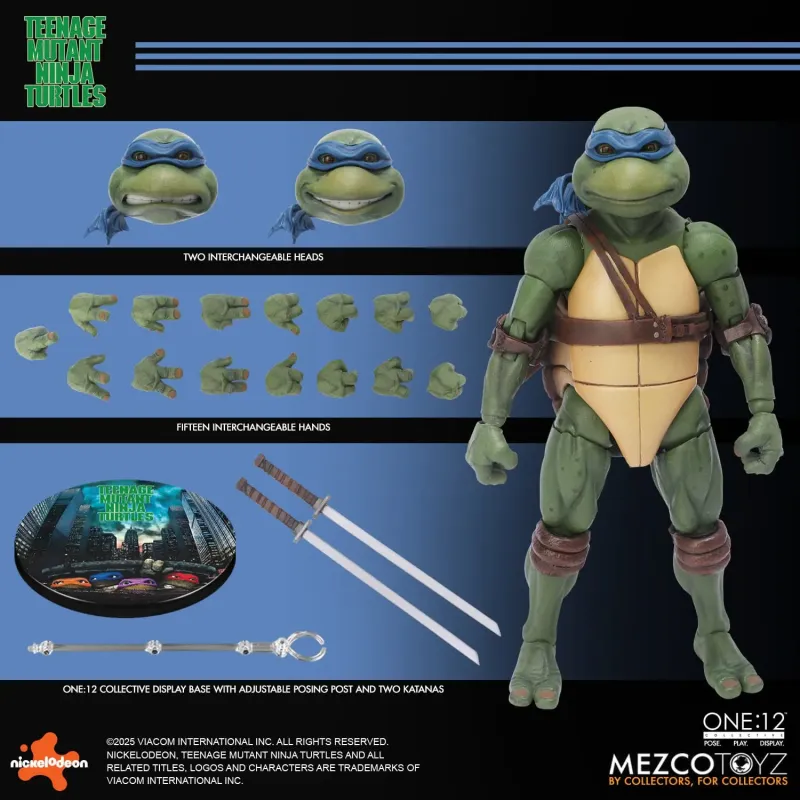 Teenage Mutant Ninja Turtles (1990) Mezco Toyz
