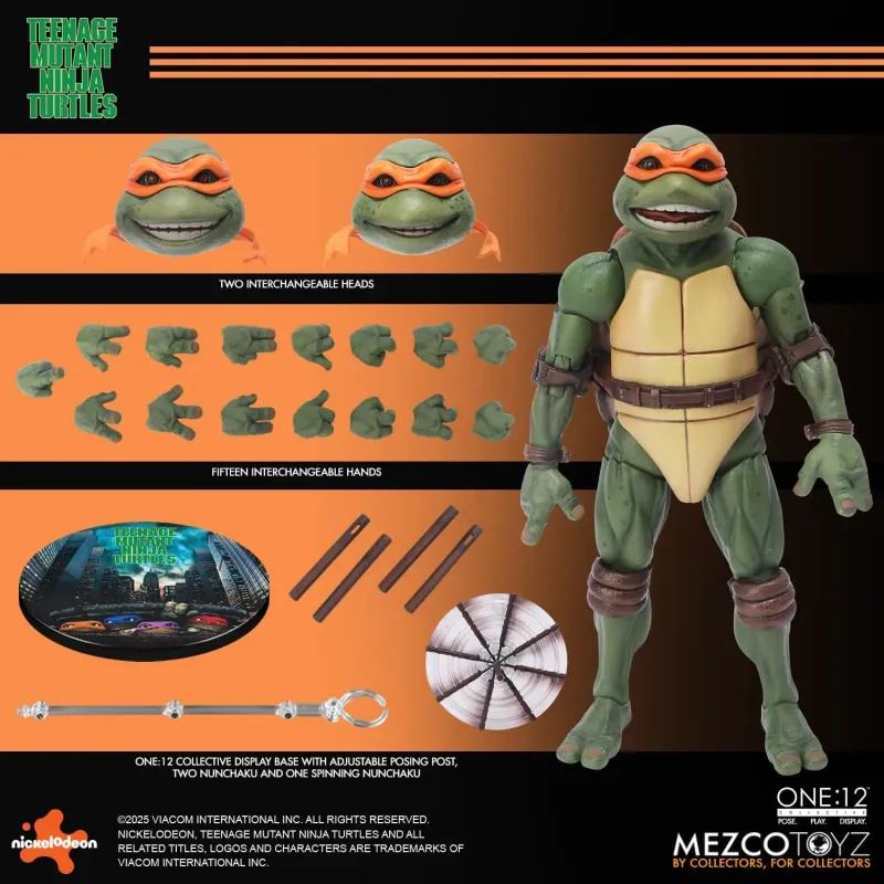 Teenage Mutant Ninja Turtles (1990) Mezco Toyz