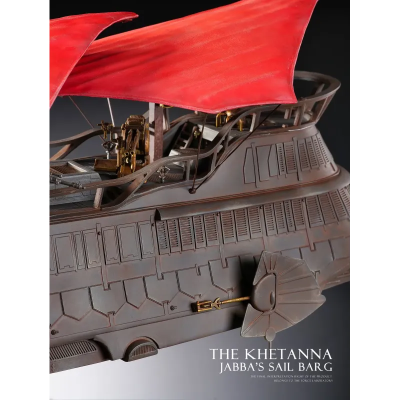Star Wars The Khetanna Jabba's Sail Barge The Force Laboratory