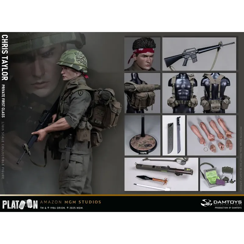 Platoon Chris Taylor DAMTOYS