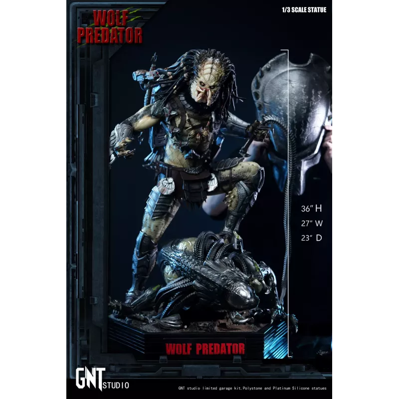 Alien vs Predator Wolf Predator GNT Studio