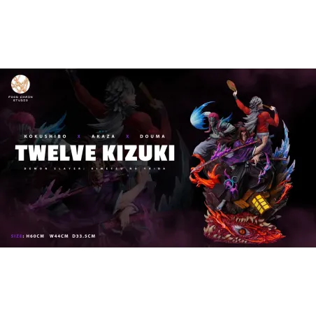 Kimetsu no Yaiba Upper Moon Assembles in Infinity Castle Kokushibo X Akaza X Doma Food Chain Studio