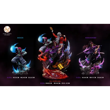 Kimetsu no Yaiba Upper Moon Assembles in Infinity Castle Kokushibo X Akaza X Doma Food Chain Studio