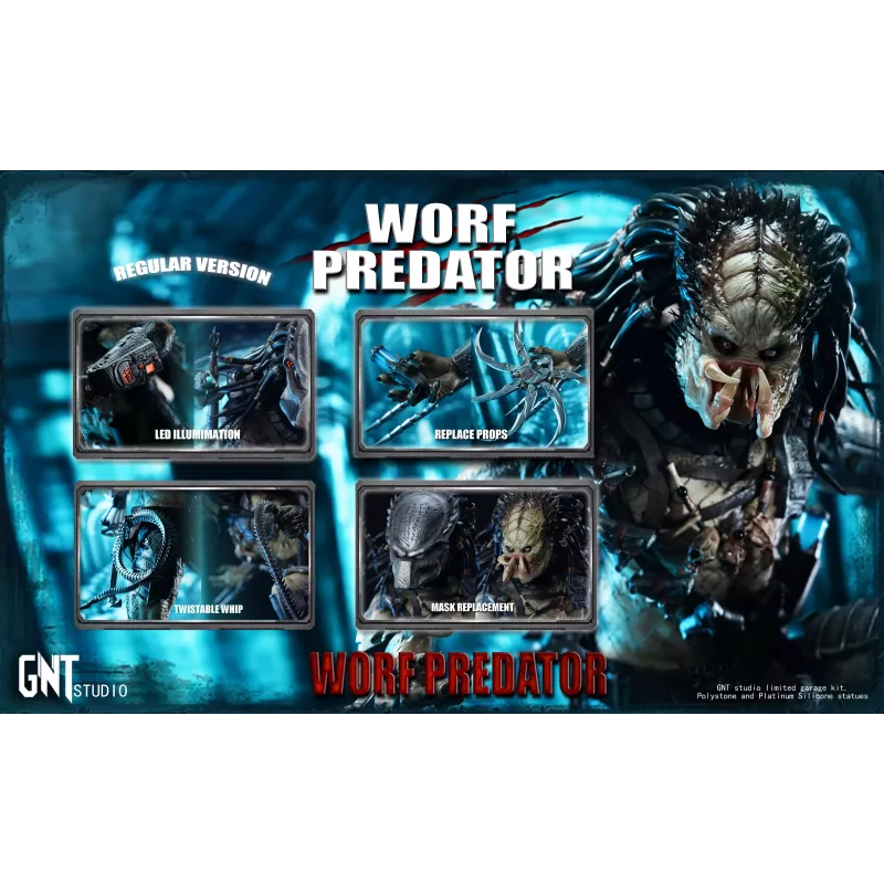 Alien vs Predator Wolf Predator GNT Studio