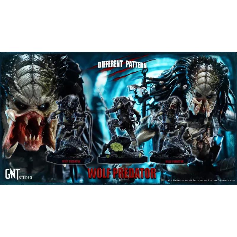 Alien vs Predator Wolf Predator GNT Studio