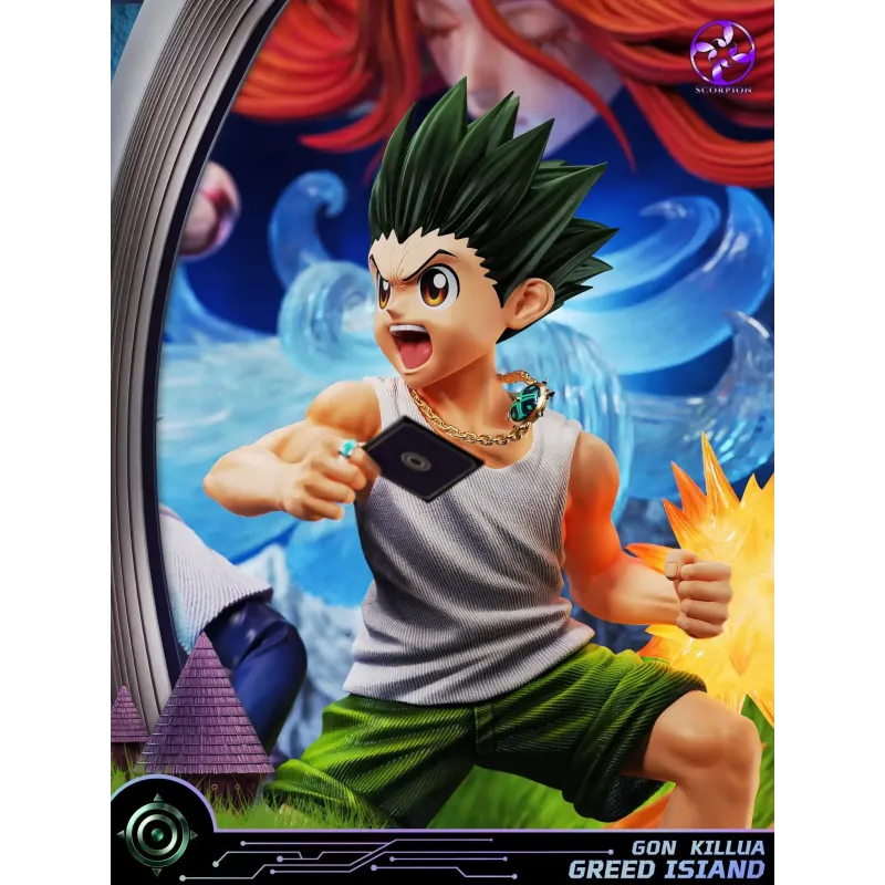 Hunter x Hunter Greed Island Arc Diorama Scorpion Studio