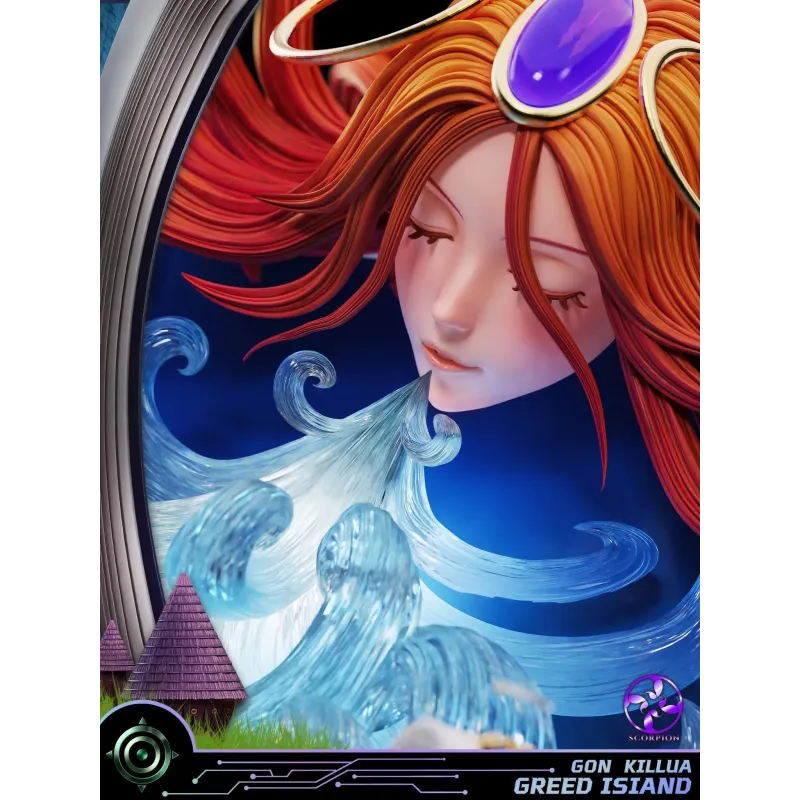 Hunter x Hunter Greed Island Arc Diorama Scorpion Studio