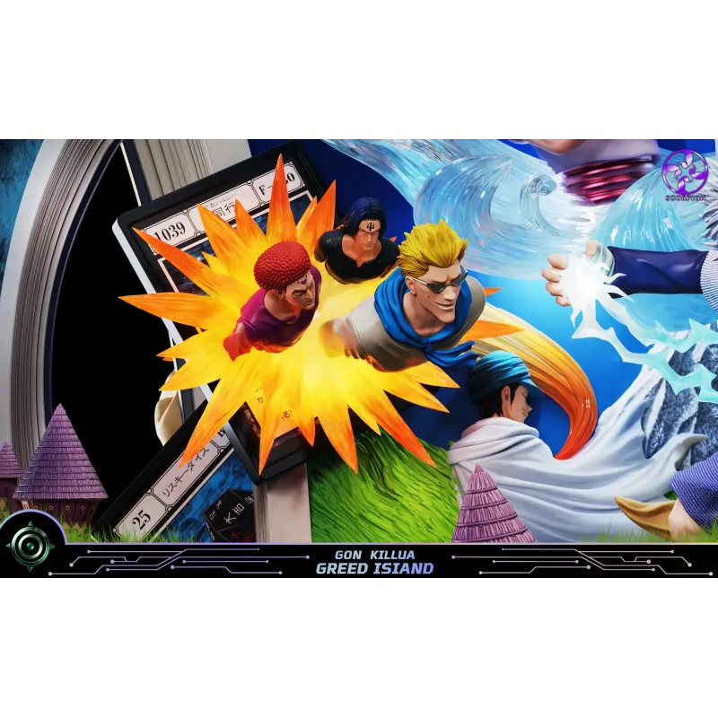 Hunter x Hunter Greed Island Arc Diorama Scorpion Studio