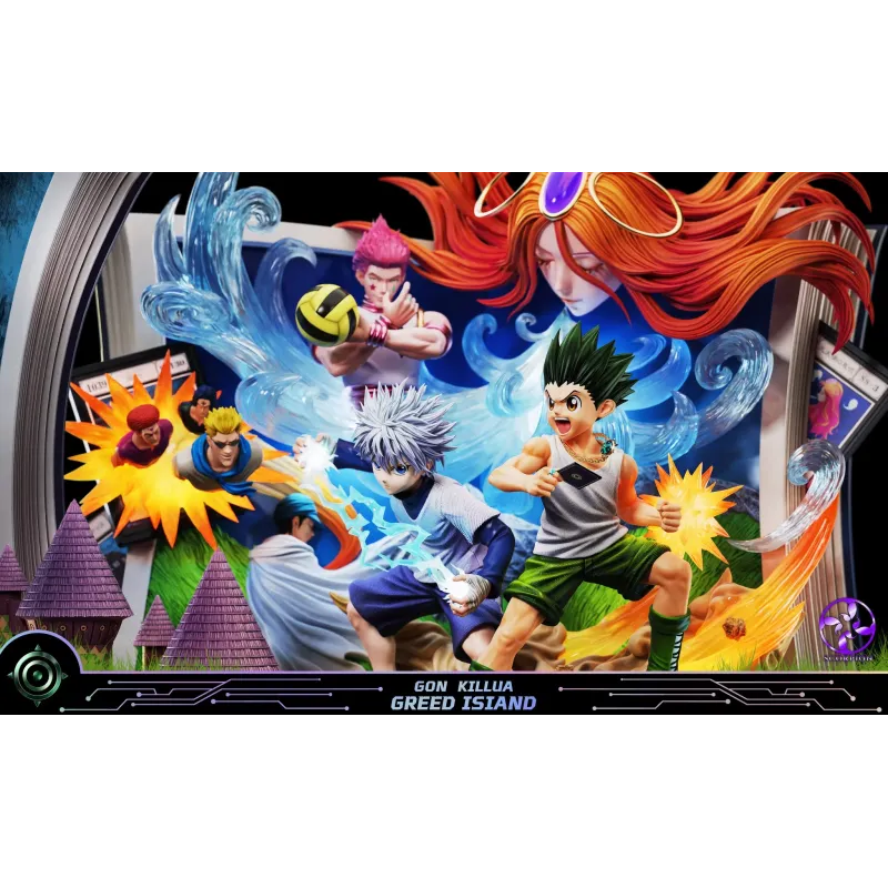 Hunter x Hunter Greed Island Arc Diorama Scorpion Studio