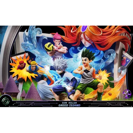 Hunter x Hunter Greed Island Arc Diorama Scorpion Studio