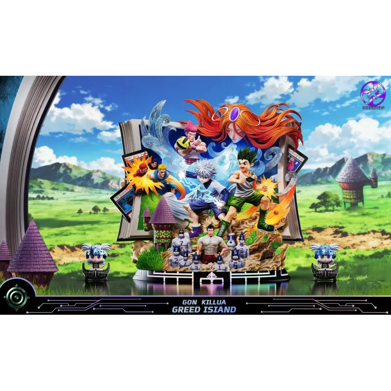 Hunter x Hunter Greed Island Arc Diorama Scorpion Studio