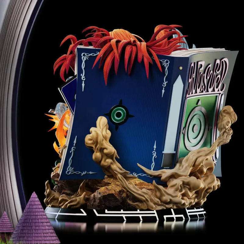 Hunter x Hunter Greed Island Arc Diorama Scorpion Studio