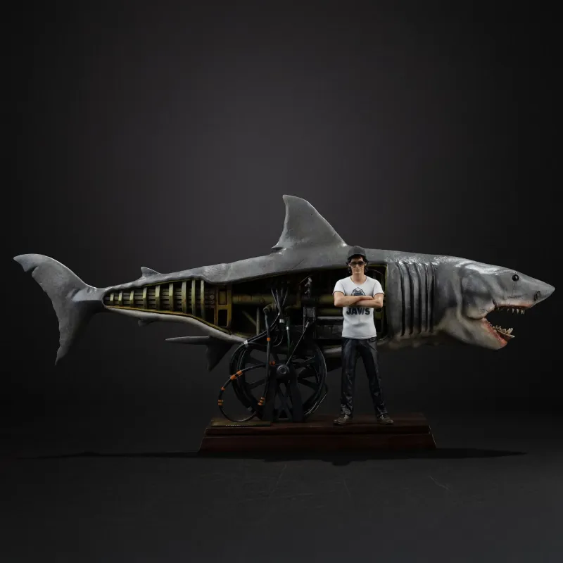 Jaws Steven Spielberg Jaws 50th anniversary Iron Studios