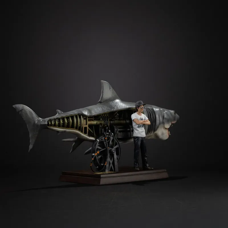 Jaws Steven Spielberg Jaws 50th anniversary Iron Studios