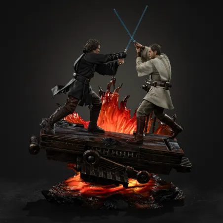 Star Wars Anakin vs. Obi Wan Iron Studios