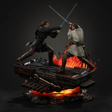 Star Wars Anakin vs. Obi Wan Iron Studios