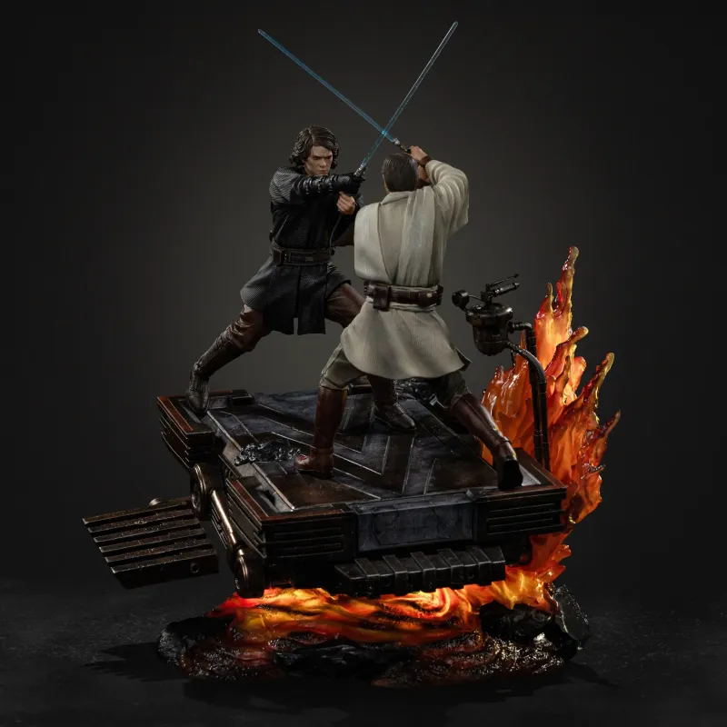 Star Wars Anakin vs. Obi Wan Iron Studios