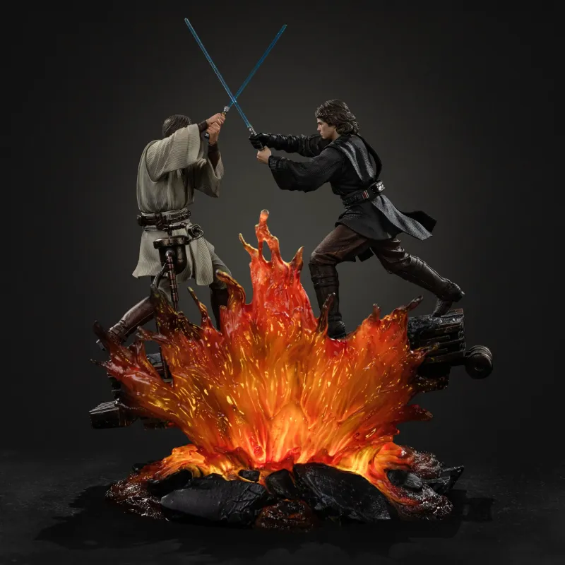 Star Wars Anakin vs. Obi Wan Iron Studios