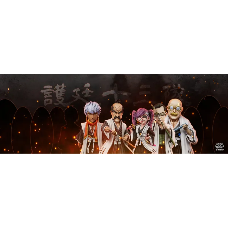 Bleach The First Thirteenth Division 05 Kumoi Entetsu WCF YZ Studio