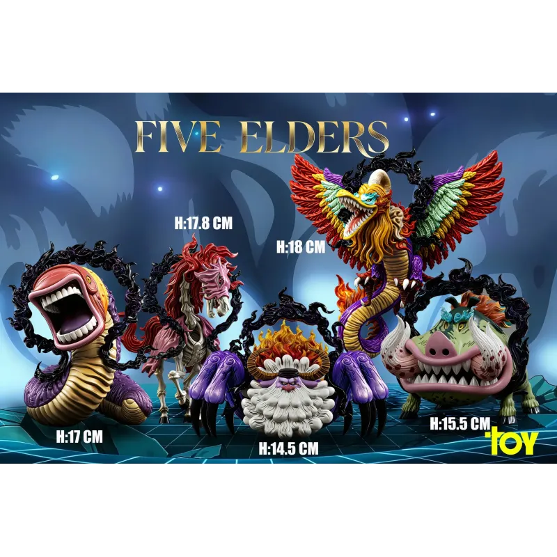 One Piece Five Elders WCF TOY Studio
