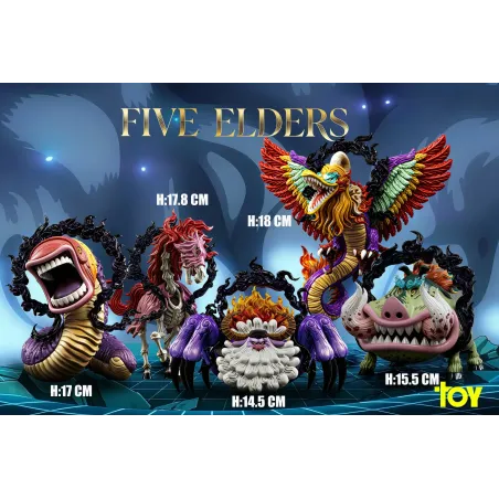 One Piece Five Elders WCF TOY Studio