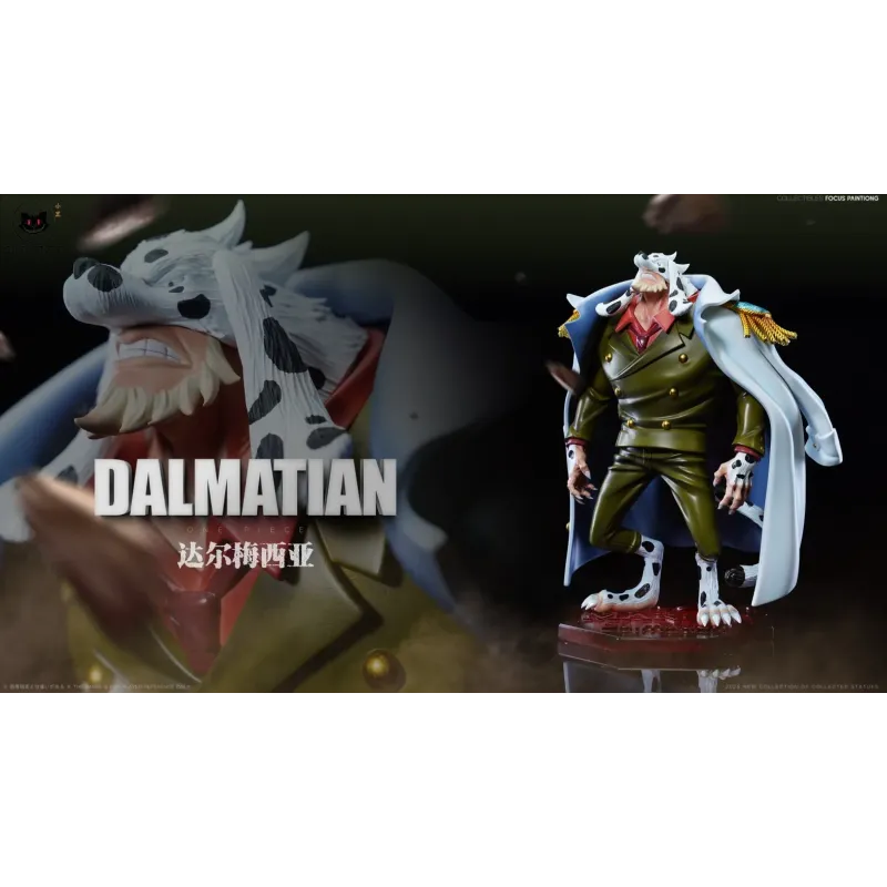 One Piece Dalmatian & Sengoku V2 Black Studio