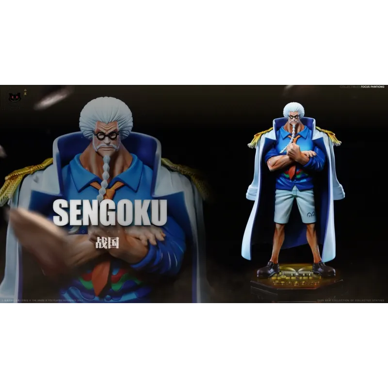 One Piece Dalmatian & Sengoku V2 Black Studio