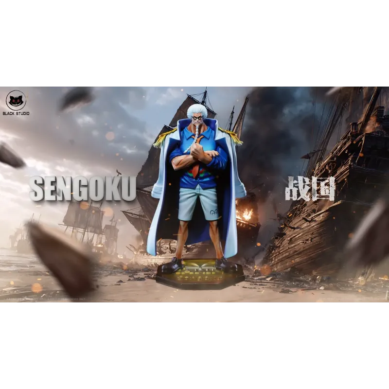 One Piece Dalmatian & Sengoku V2 Black Studio