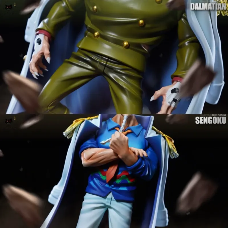 One Piece Dalmatian & Sengoku V2 Black Studio