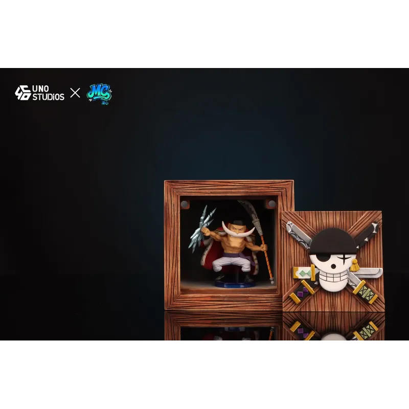 One Piece Logo Wooden Crate Straw Hat Pirates UNO Studio