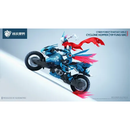 Original Character CYBER FOREST FANTASY GIRLS CYCLONE HOPPER YIP FUNG SIM NUKE MATRIX